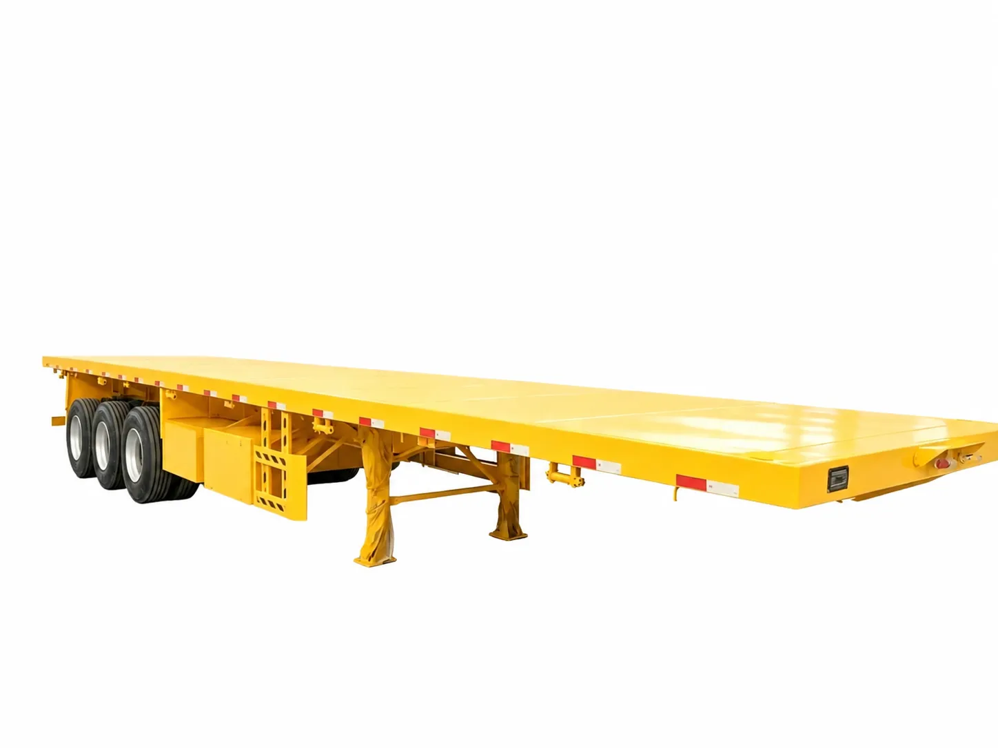 3 Axles Flatbed Trailer