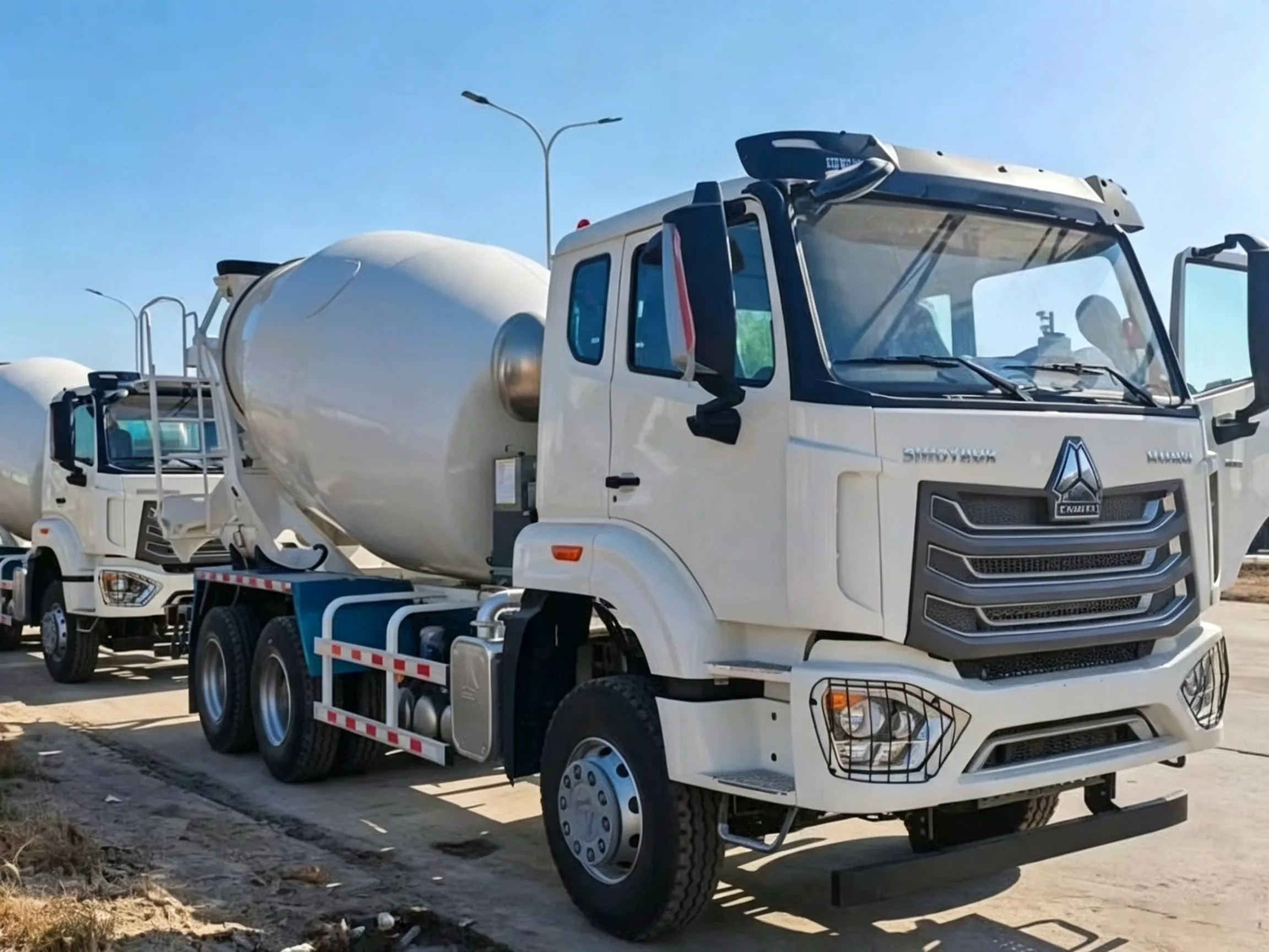 6×4 Concrete Mixer Trucks