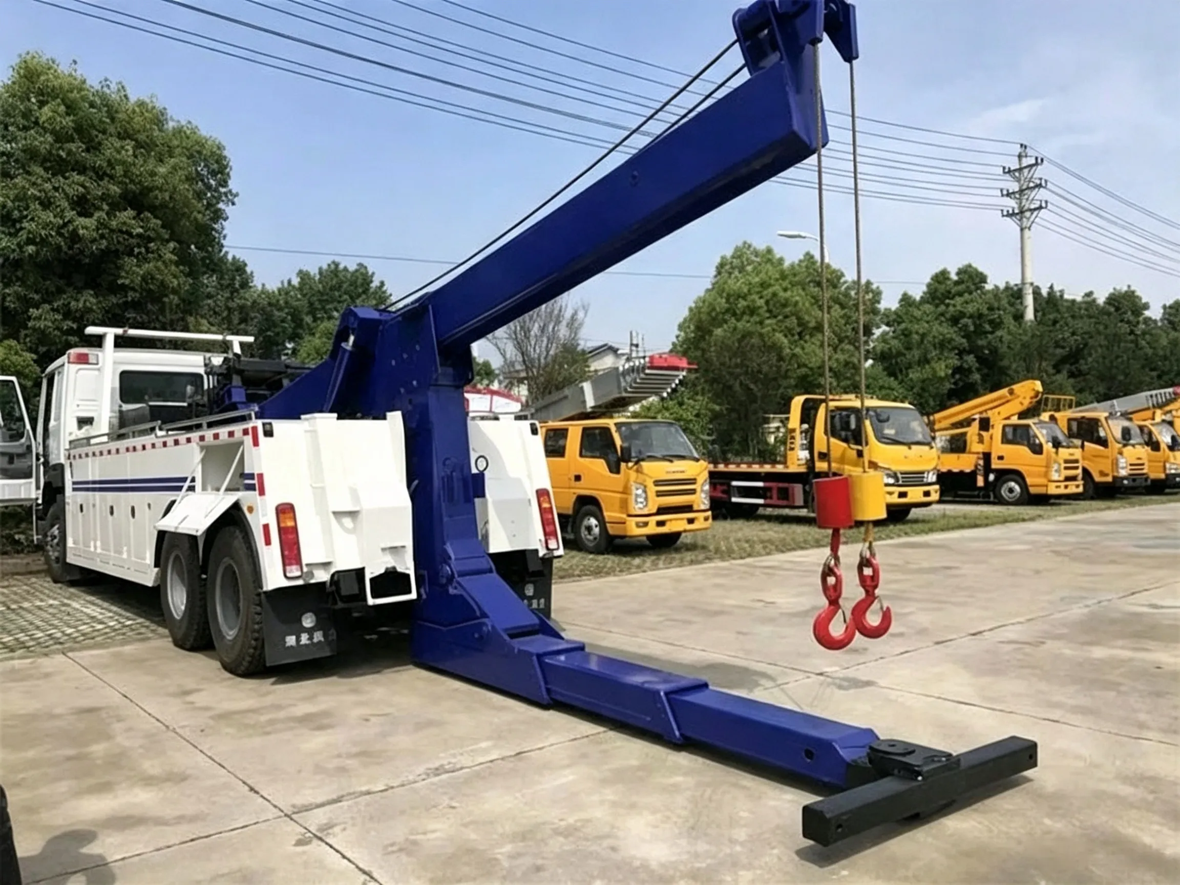 6×4 Road Wrecker Trucks