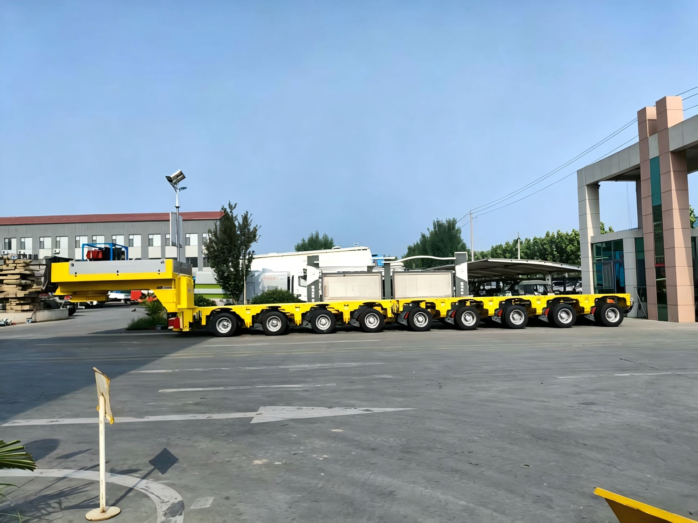 Multi Axle SPMT Trailer