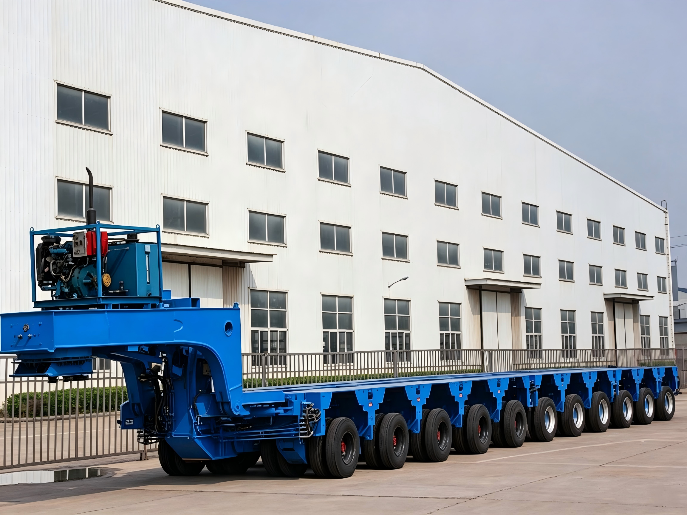 Multi Axle SPMT Trailer