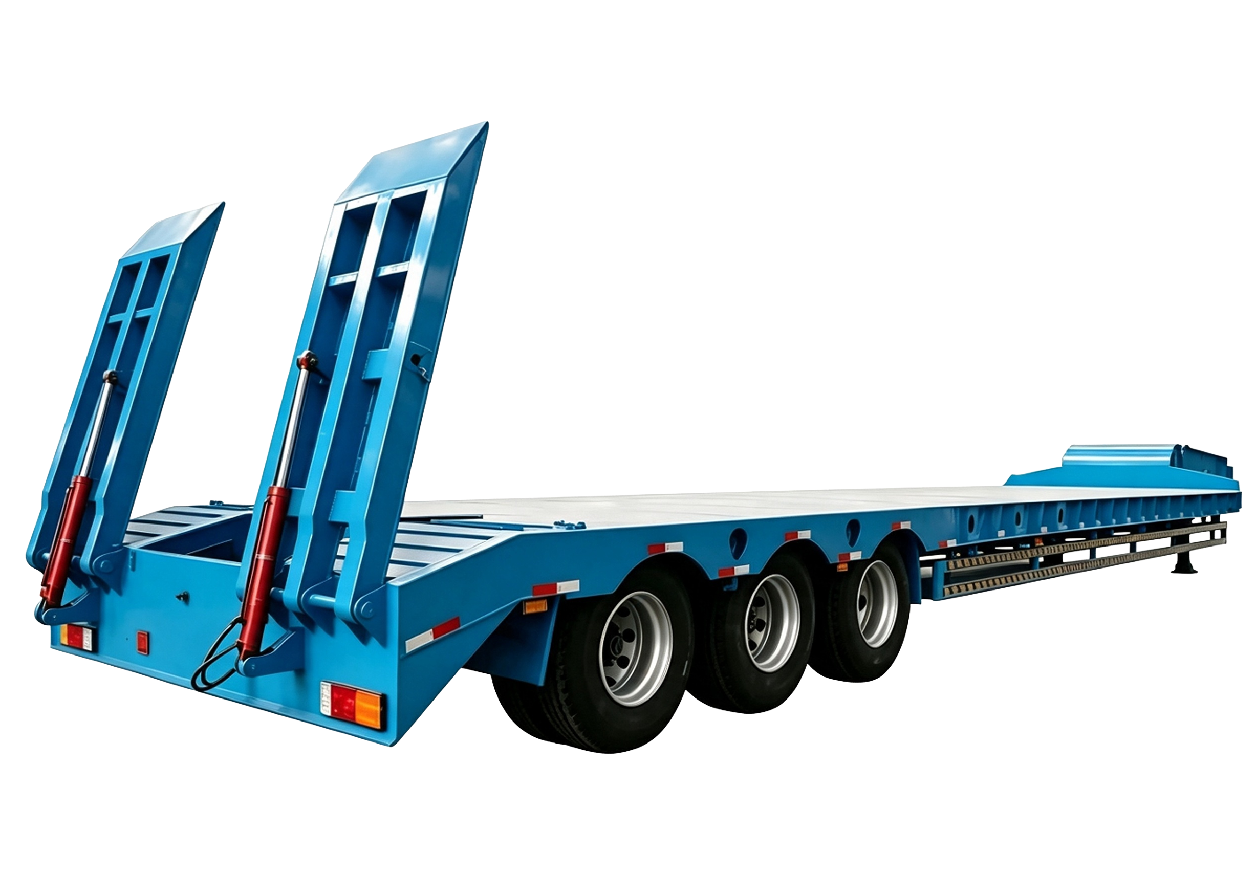 3 Axles Lowbed Trailer